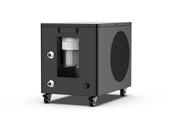 1.0/1.5HP all-in-one smart therapy chiller for ice bath recovery cold plunge pod 500L PRO — detail view