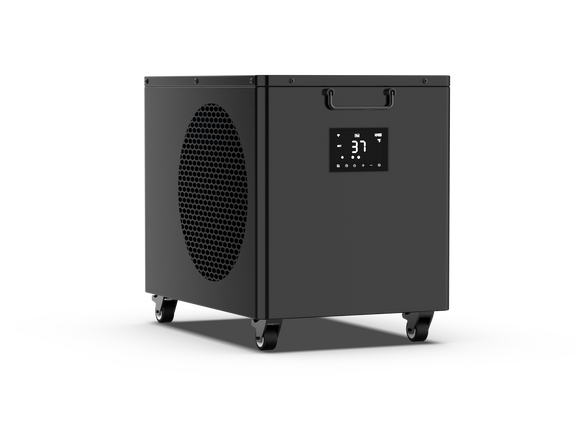 1.0/1.5HP all-in-one smart therapy chiller for ice bath recovery cold plunge pod 500L PRO — front view