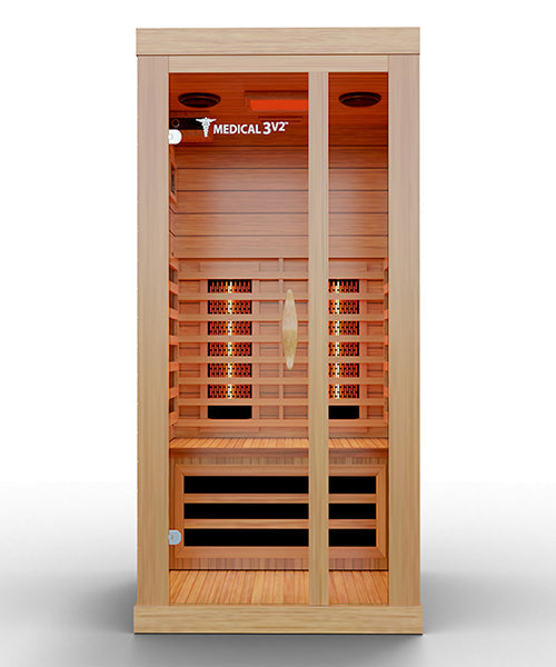Personal Home Infrared Full Spectrum Sauna | Medical 3™ — front view
