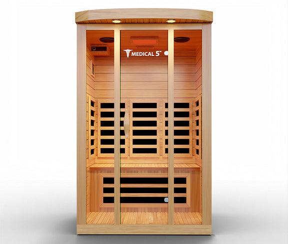 3 Person Home Infrared Sauna | Medical 5™ — side view