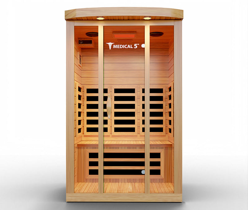 3 Person Home Infrared Sauna | Medical 5™ — side view