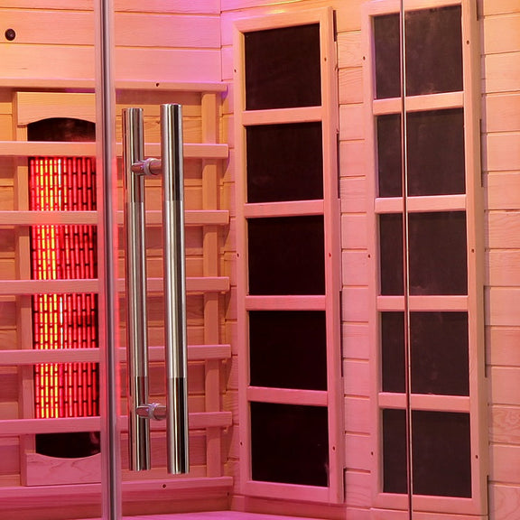 Blisspod Venetian Full Spectrum Indoor Low EMF Sauna | 10 Heaters | Chromotherapy & Reflexology | 2 Person — product image