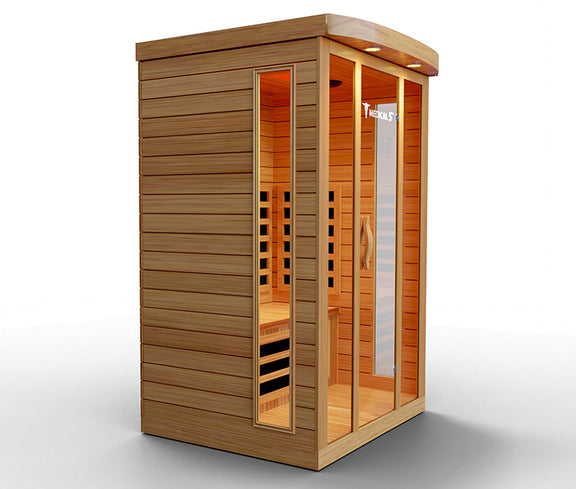 3 Person Home Infrared Sauna | Medical 5™ — product setup view