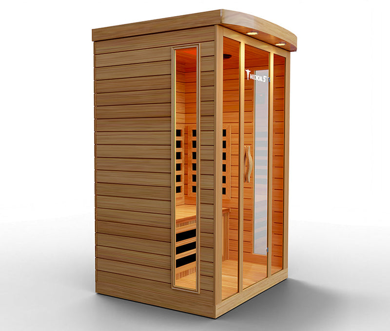 3 Person Home Infrared Sauna | Medical 5™ — product setup view
