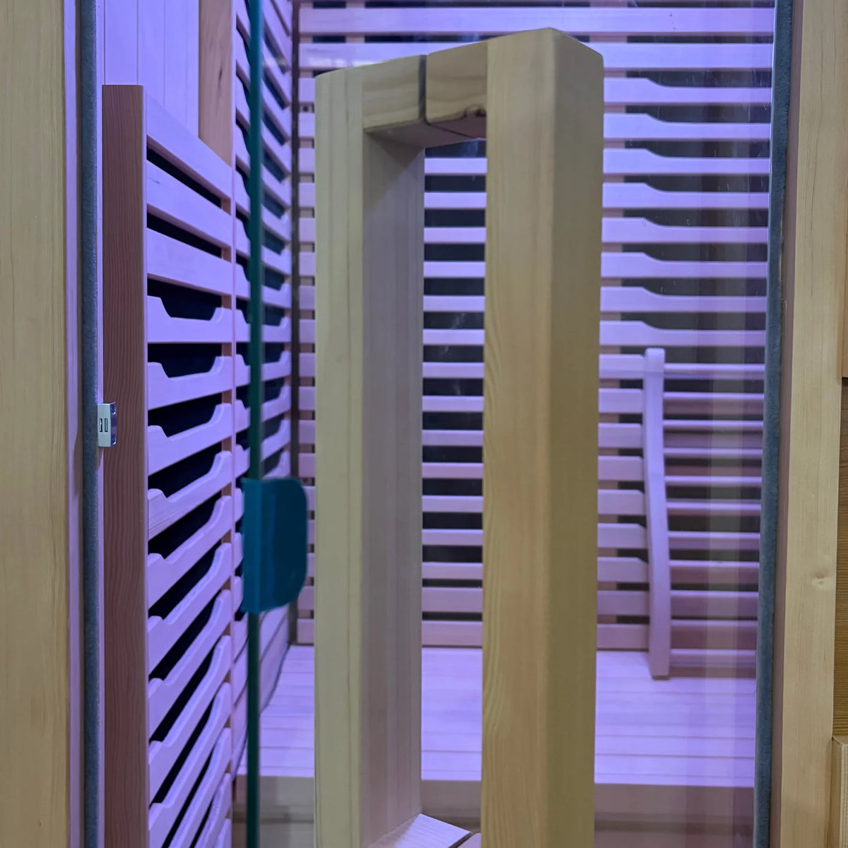 Blisspod | Milano | Full Spectrum Sauna Canadian Hemlock Ultra Low EMF | 6 Far Infrared & Red Glass Heater & Chromotherapy | 2 Person — product image