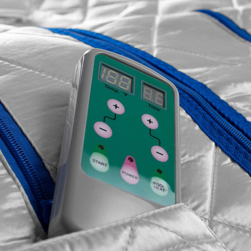 Infrared Heated Personal Sauna with Air Ionizer Generator, 5+ Temperature Levels & up to 30 minutes — product image