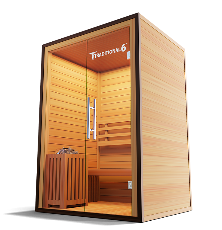 2 Person Home Stream Sauna | Traditional 6™ — product image