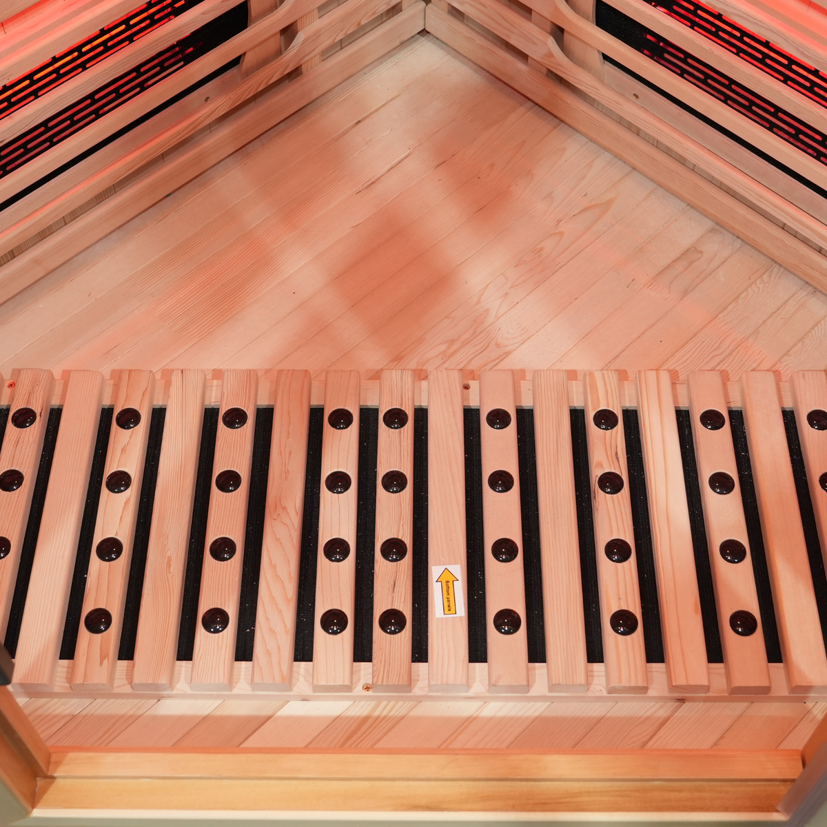 Blisspod I Vienna RED I All-In-One - Full Spectrum + Red Light Therapy I Indoor Corner Premium Sauna I 4-5 Person