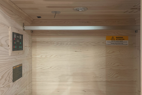 Blisspod Vienna Series far infrared 1 person Sauna | 72.8"H x 35.4"W x 25.6"D | — product image