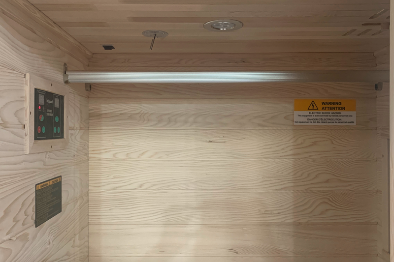 Blisspod Vienna Series far infrared 1 person Sauna | 72.8"H x 35.4"W x 25.6"D | — product image