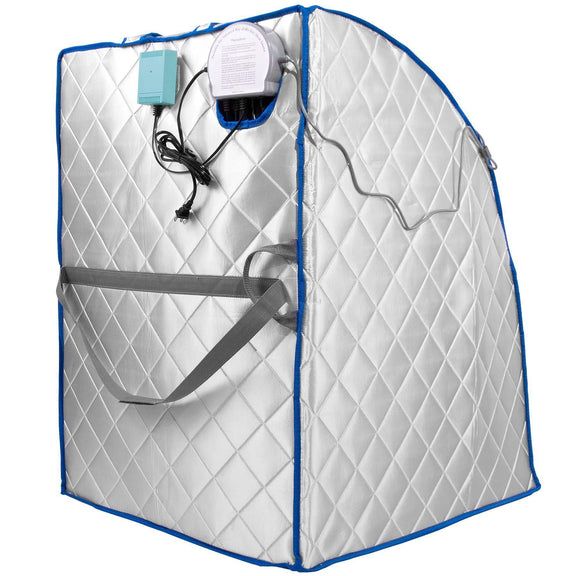 Infrared Heated Personal Sauna with Air Ionizer Generator, 5+ Temperature Levels & up to 30 minutes — product image