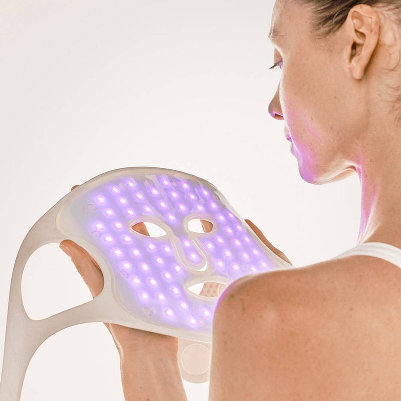 The Nushape Red Light Therapy Mask — product setup view