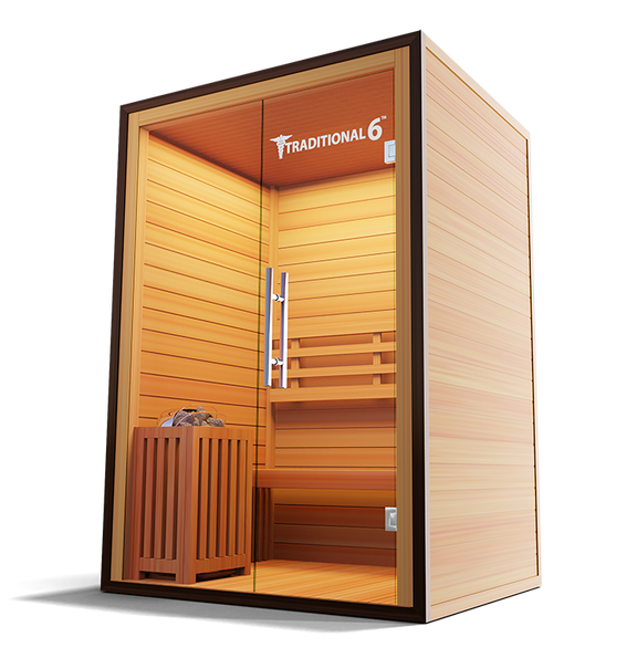 2 Person Home Stream Sauna | Traditional 6™ — product image