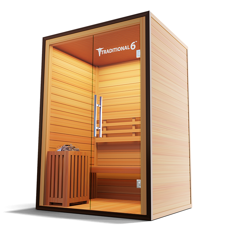 2 Person Home Stream Sauna | Traditional 6™ — product image