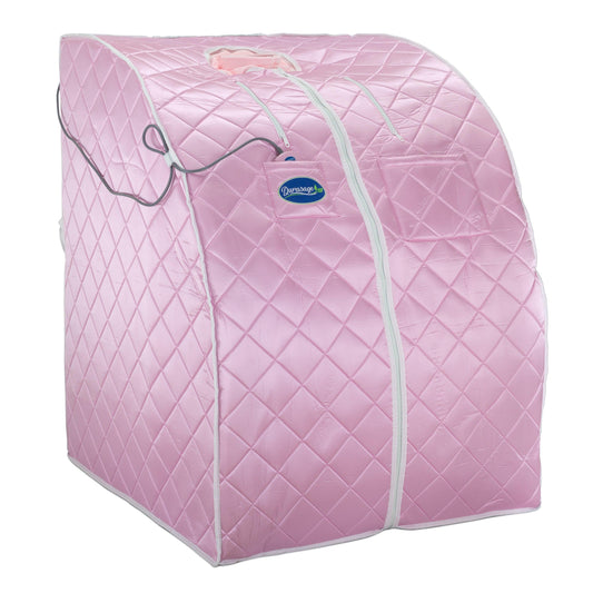 Large Portable Low EMF Negative Ion Indoor Sauna with Chair and Heated Footpad | product photo 2 | Legacy & Longevity Co.