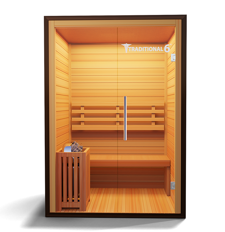 2 Person Home Stream Sauna | Traditional 6™ — product image