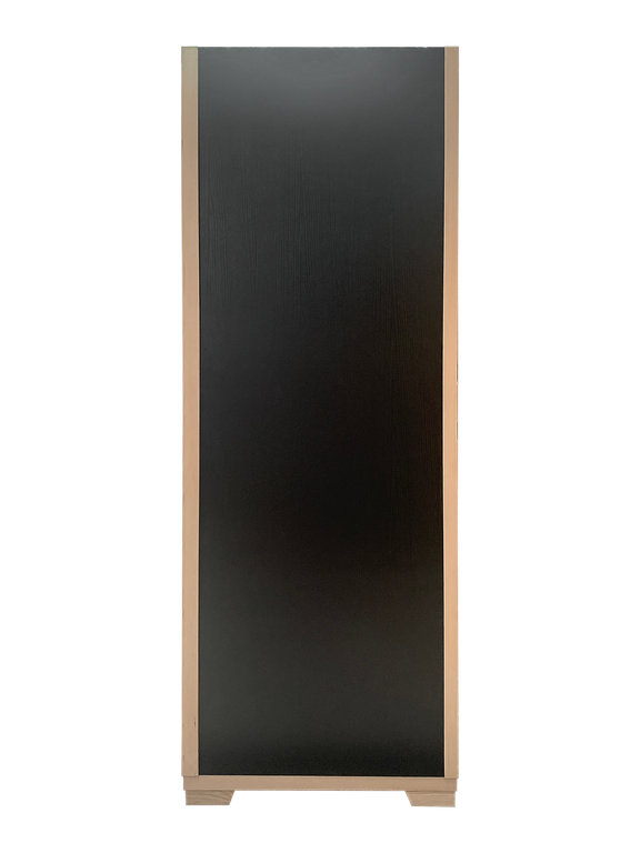Blisspod Vienna Series far infrared 1 person Sauna | 72.8"H x 35.4"W x 25.6"D | — lifestyle view