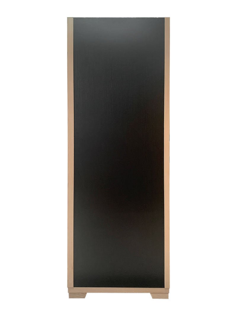 Blisspod Vienna Series far infrared 1 person Sauna | 72.8"H x 35.4"W x 25.6"D | — lifestyle view