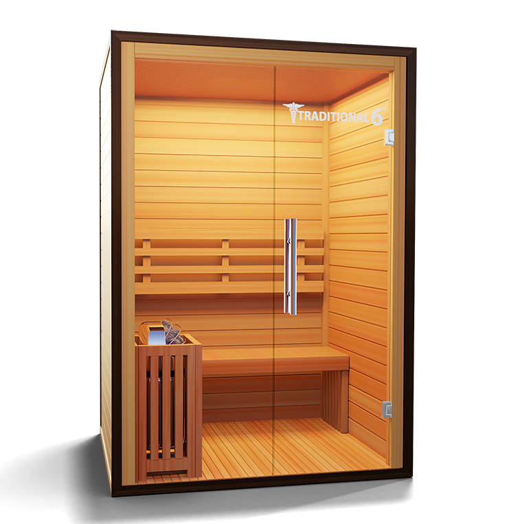 2 Person Home Stream Sauna | Traditional 6™ — product image