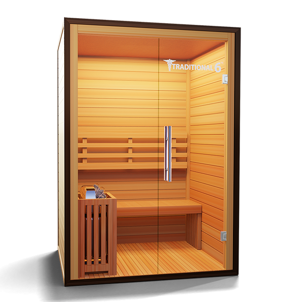 2 Person Home Stream Sauna | Traditional 6™ — product image
