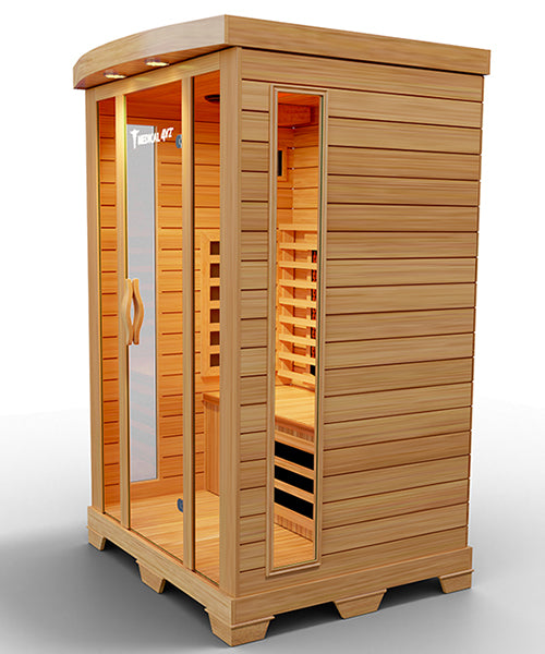 2 Person Home Full Spectrum Infrared Sauna | Medical 4™ — lifestyle view