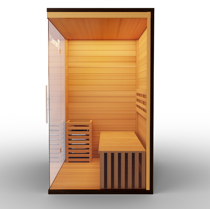 3 Person Home Steam Sauna | Traditional 7™ — product setup view