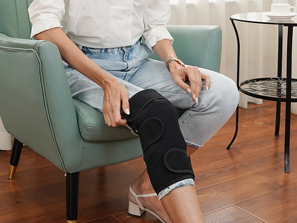UTK Technologies Knee Heating Pad — product setup view