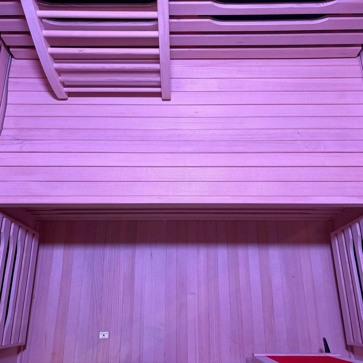Blisspod | Milano | Full Spectrum Sauna Canadian Hemlock Ultra Low EMF | 6 Far Infrared & Red Glass Heater & Chromotherapy | 2 Person — product image