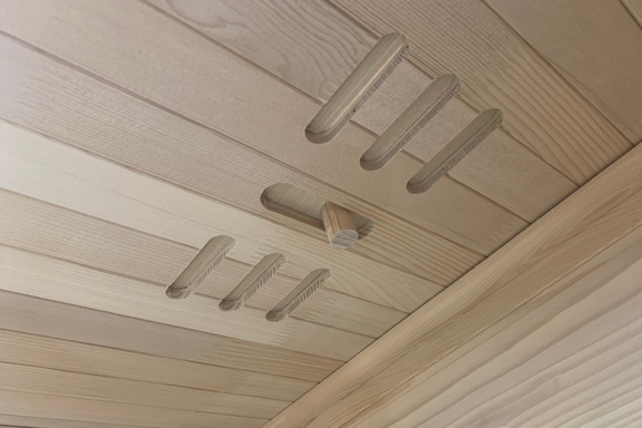 Blisspod Vienna Series far infrared 1 person Sauna | 72.8"H x 35.4"W x 25.6"D | — product image