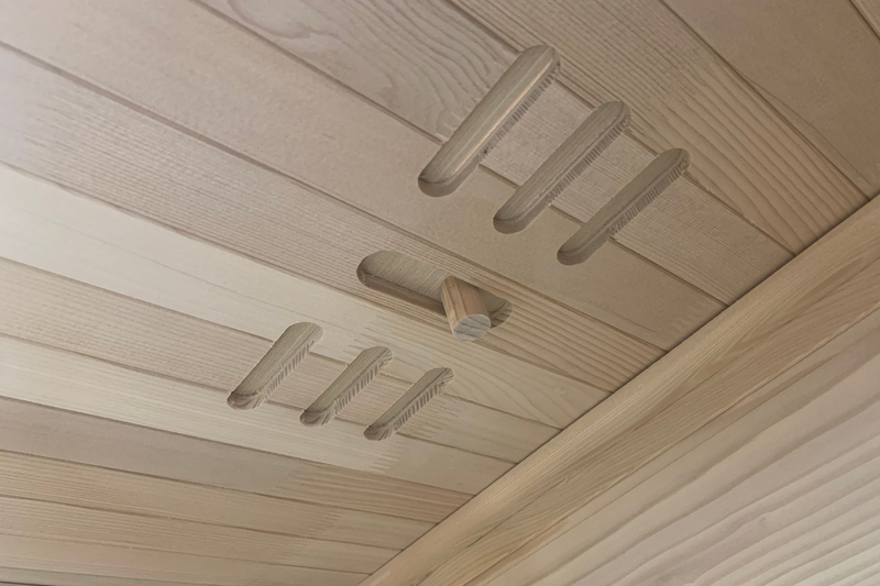 Blisspod Vienna Series far infrared 1 person Sauna | 72.8"H x 35.4"W x 25.6"D | — product image