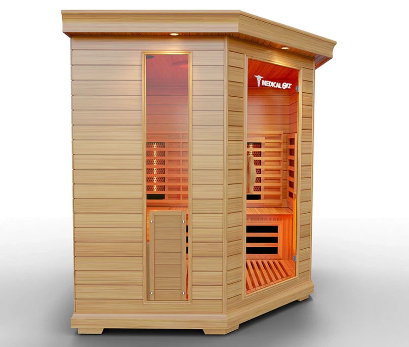 6 Person Indoor Infrared Full Spectrum Sauna | Medical 6 Plus™ — lifestyle view