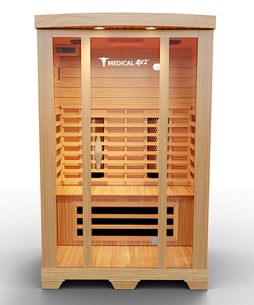 2 Person Home Full Spectrum Infrared Sauna | Medical 4™ — product image