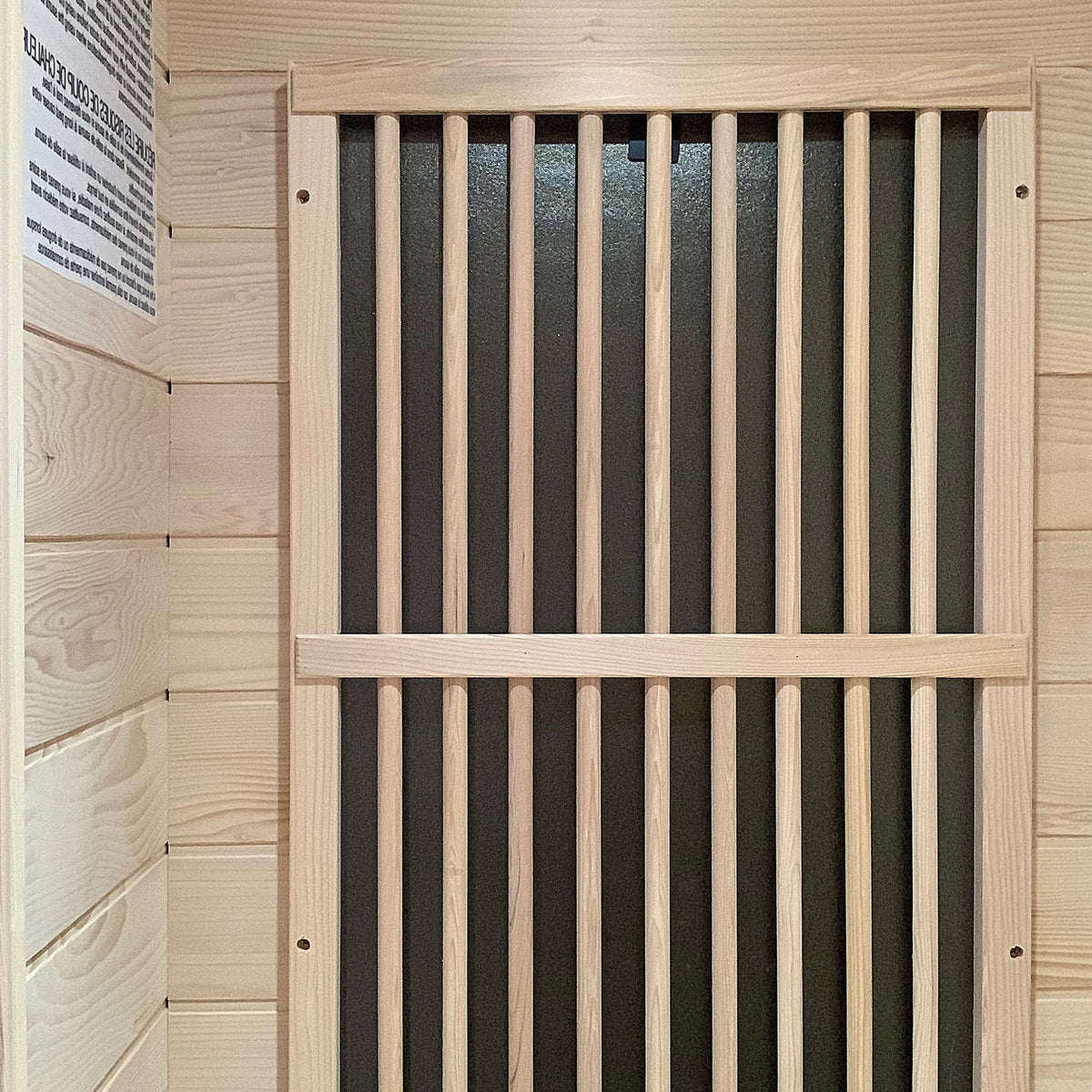 Blisspod Vienna Series far infrared 1 person Sauna | 72.8"H x 35.4"W x 25.6"D | — product image