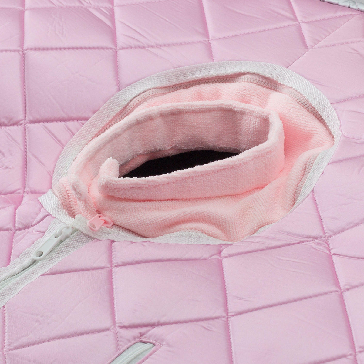 Large Portable Low EMF Negative Ion Indoor Sauna with Chair and Heated Footpad Included - Light Pink — product image