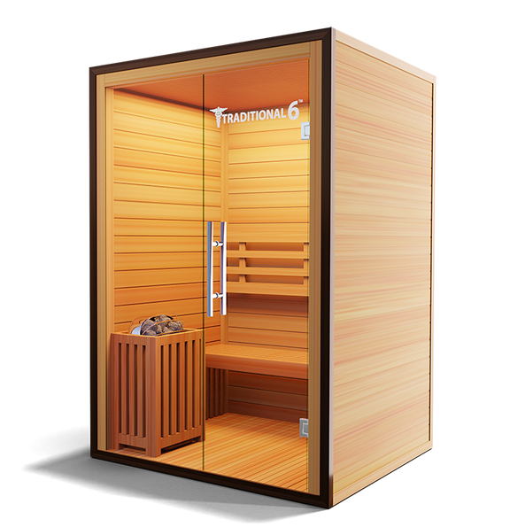 2 Person Home Stream Sauna | Traditional 6™ — detail view
