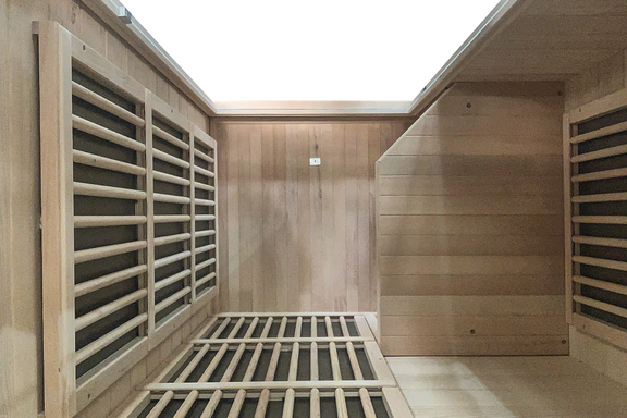 Blisspod Vienna Series far infrared 1 person Sauna | 72.8"H x 35.4"W x 25.6"D | — product image