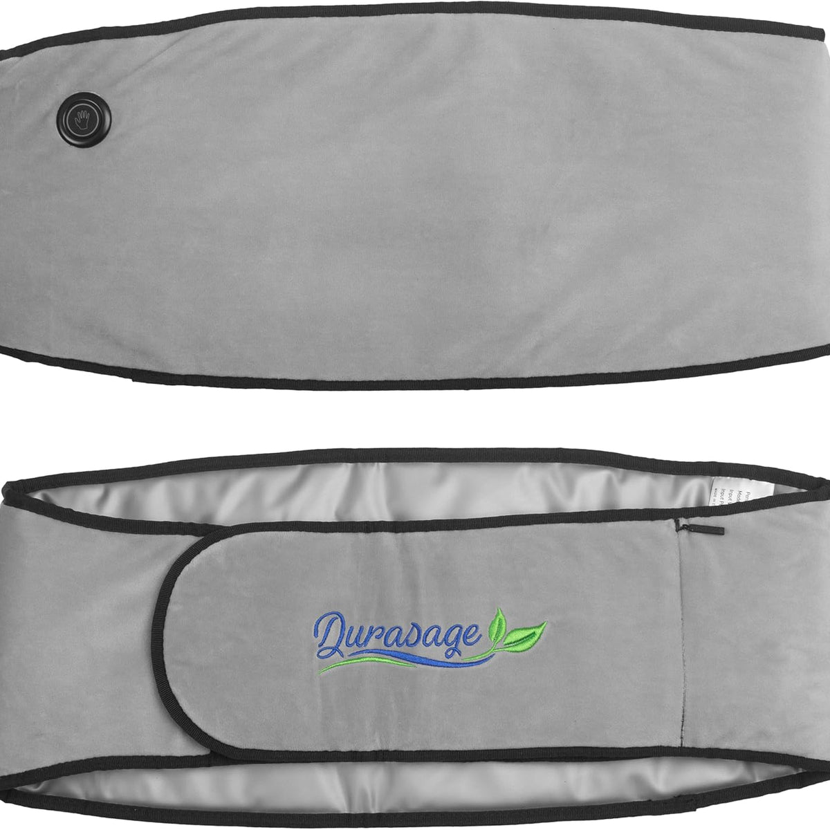 Durasage Cordless Heating Pad for Back Pain Relief – Portable Infrared Waist Belt with 3 Adjustable Heat Settings, Wearable Wrap for Lower Back - Comfort & Lightweight — front view