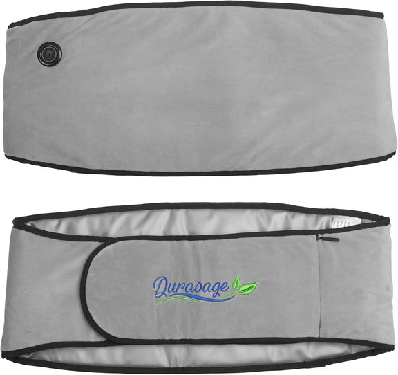 Durasage Cordless Heating Pad for Back Pain Relief – Portable Infrared Waist Belt with 3 Adjustable Heat Settings, Wearable Wrap for Lower Back - Comfort & Lightweight — front view