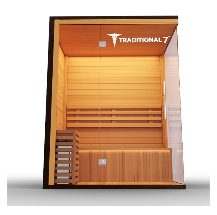 3 Person Home Steam Sauna | Traditional 7™ — product image