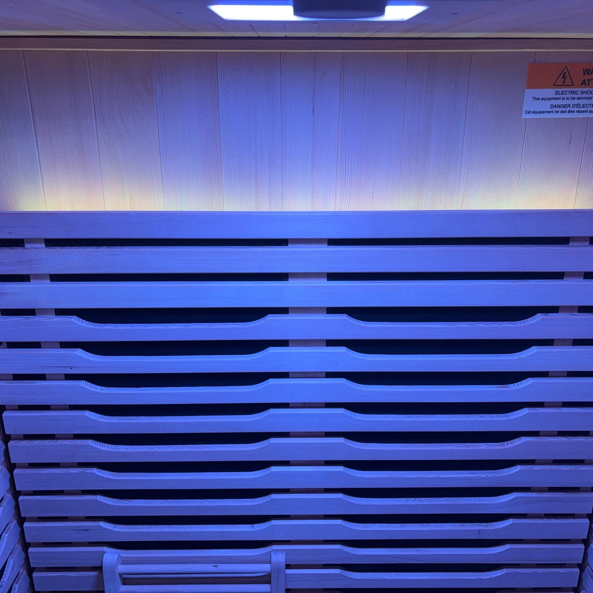 Blisspod | Milano | Full Spectrum Sauna Canadian Hemlock Ultra Low EMF | 6 Far Infrared & Red Glass Heater & Chromotherapy | 2 Person — product image