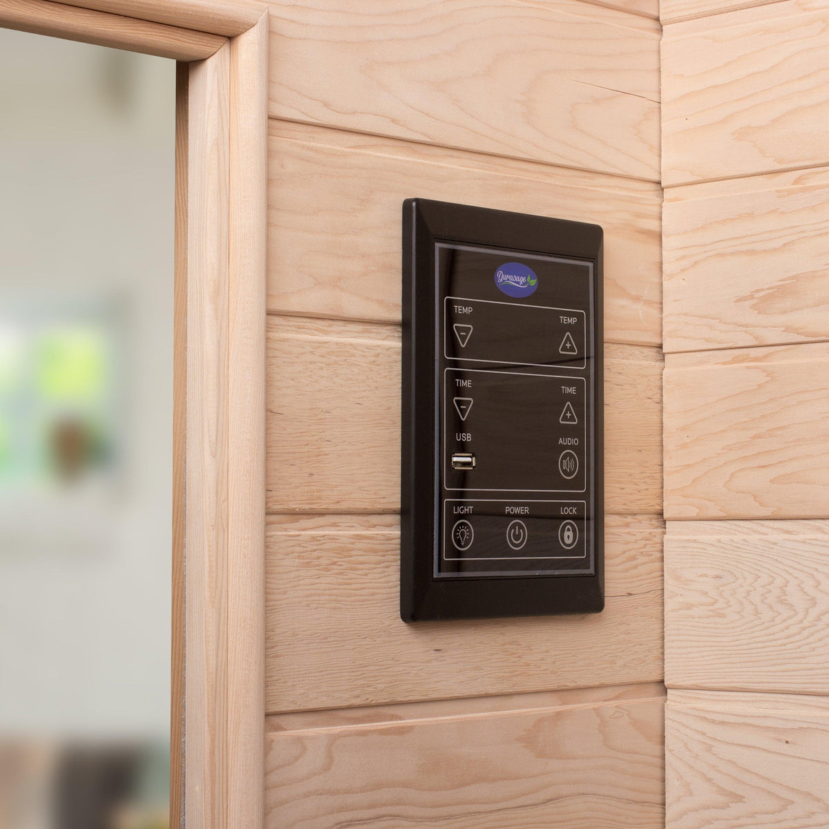 2-Person Carbon Infrared Sauna - Canadian Hemlock Wooden Sauna - 1700 Watts | product photo 4 | Legacy & Longevity Co.