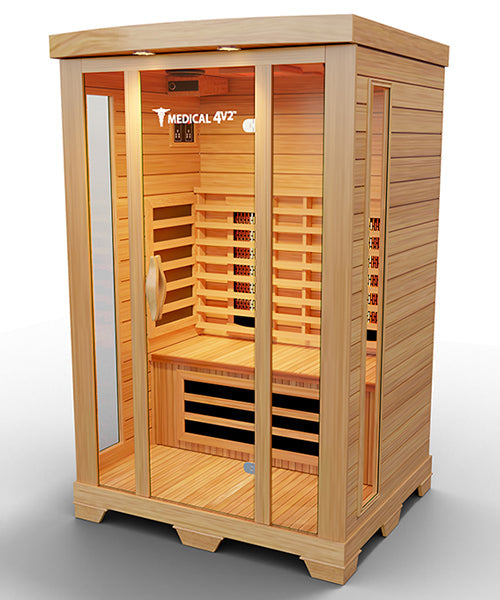 2 Person Home Full Spectrum Infrared Sauna | Medical 4™ — product image