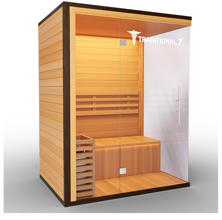 3 Person Home Steam Sauna | Traditional 7™ — product image