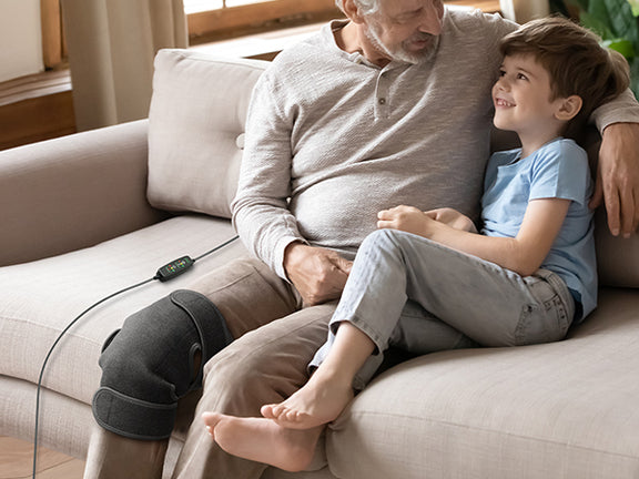 UTK Technologies Knee Heating Pad — side view