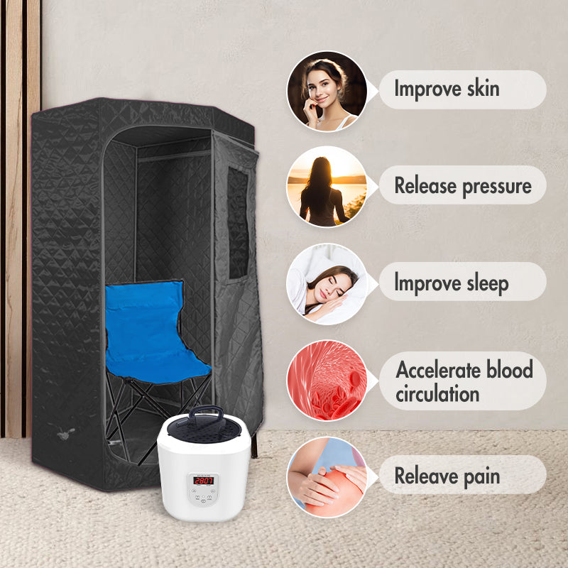 Blisspod Portable Personal Full Body 60 Min Rapid Steam Sauna — product image