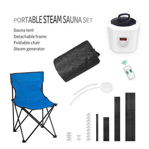 Blisspod Portable Personal Full Body 60 Min Rapid Steam Sauna — product image