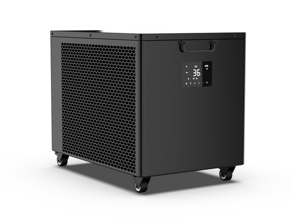 1.0/1.5HP all-in-one smart therapy chiller for ice bath recovery cold plunge pod 500L PRO — product image