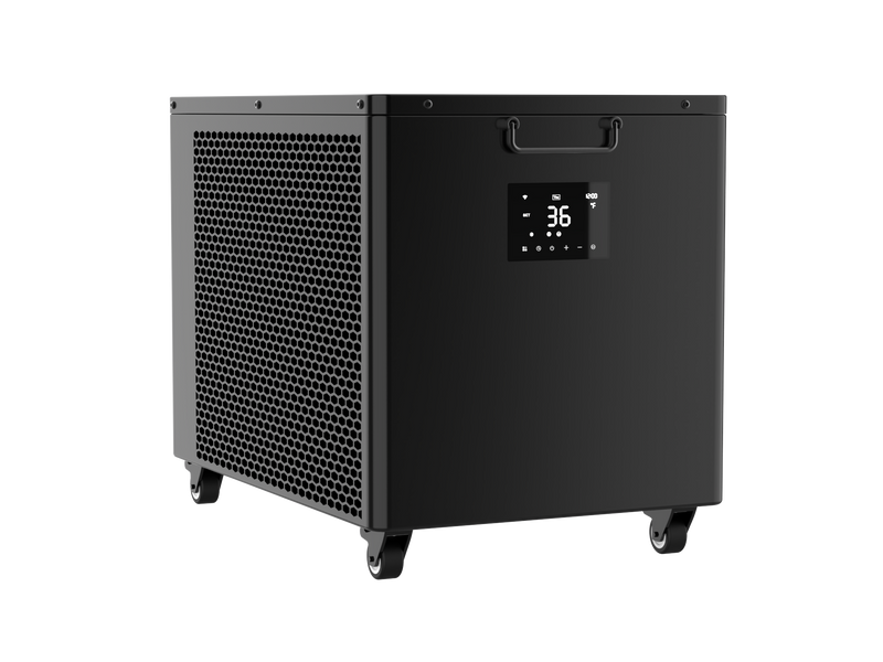 1.0/1.5HP all-in-one smart therapy chiller for ice bath recovery cold plunge pod 500L PRO — product image