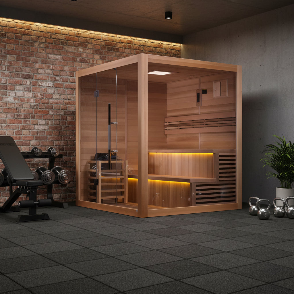 Golden Designs "Kuusamo" 6 Person Traditional Sauna  *SHIPS FREE*