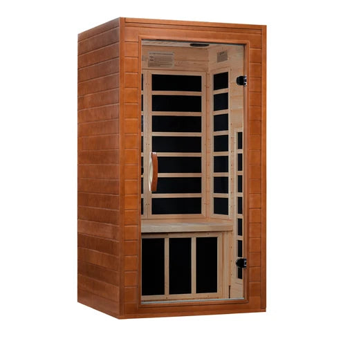 Dynamic "Avila" 1-2 Person Ultra Low EMF FAR IR Sauna *SHIPS FREE*